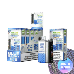Blue Slushy Ice Pod Juice x OXBAR Magic Maze 2 30K Puff Disposable Vape - Nexus Smoke