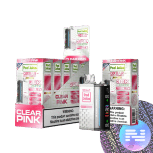 Clear Pink Pod Juice x OXBAR Magic Maze 2 30K Puff Disposable Vape - Nexus Smoke