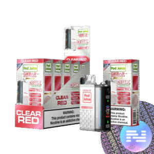Clear Red Pod Juice x OXBAR Magic Maze 2 30K Puff Disposable Vape - Nexus Smoke