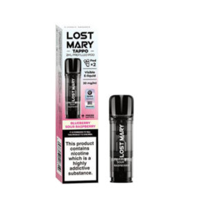 Blueberry Sour Raspberry Tappo Prefilled Pods by Lost Mary