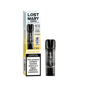 Banana Ice Tappo Prefilled Pods by Lost Mary